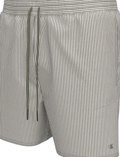 Clearance Medium Drawstring Seersucker Badeshorts, , XXL Badetøj