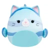 Squishmallows Melinda Kat Fisk Bamse-Børn Bamser & Tøjdyr