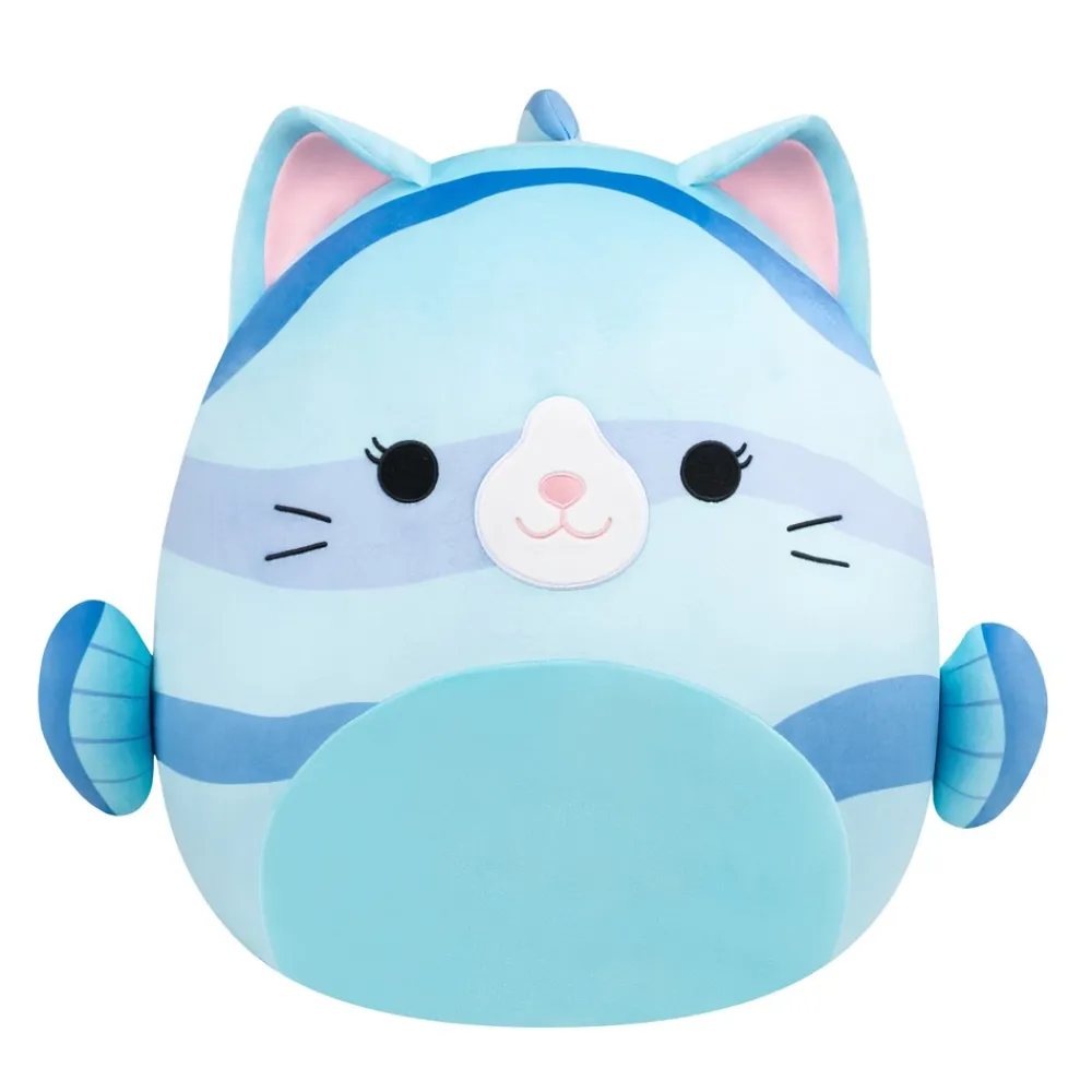 Squishmallows Melinda Kat Fisk Bamse-Børn Bamser & Tøjdyr