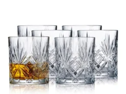 Clearance Melodia Krystal 6-pak Whiskyglas, , 31 cl Køkken|Glas