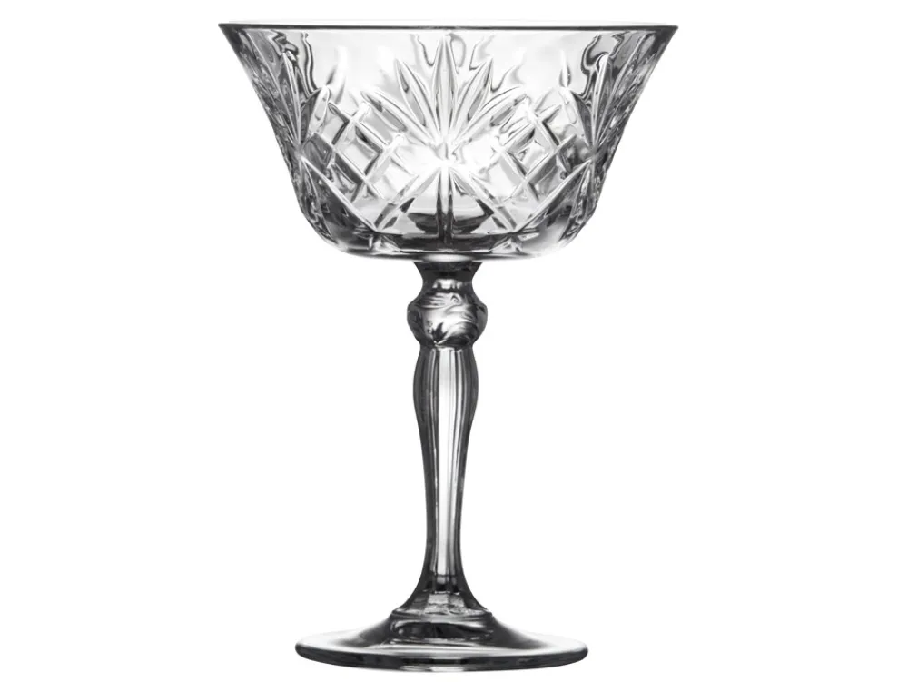 Lyngby Glas Melodia 4-pak Champagneskål, , 26 cl- Glas