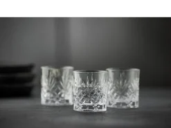 Lyngby Glas Melodia 6-pak Shotglas, , 8 cl- Køkken|Glas