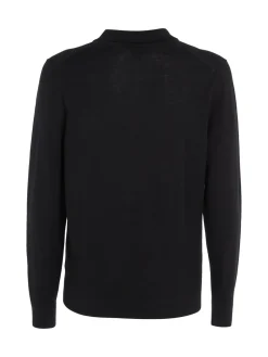 Calvin Klein Merino Polo Pullover, , XL- Strik