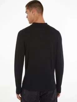Calvin Klein Merino Polo Pullover, , XL- Strik