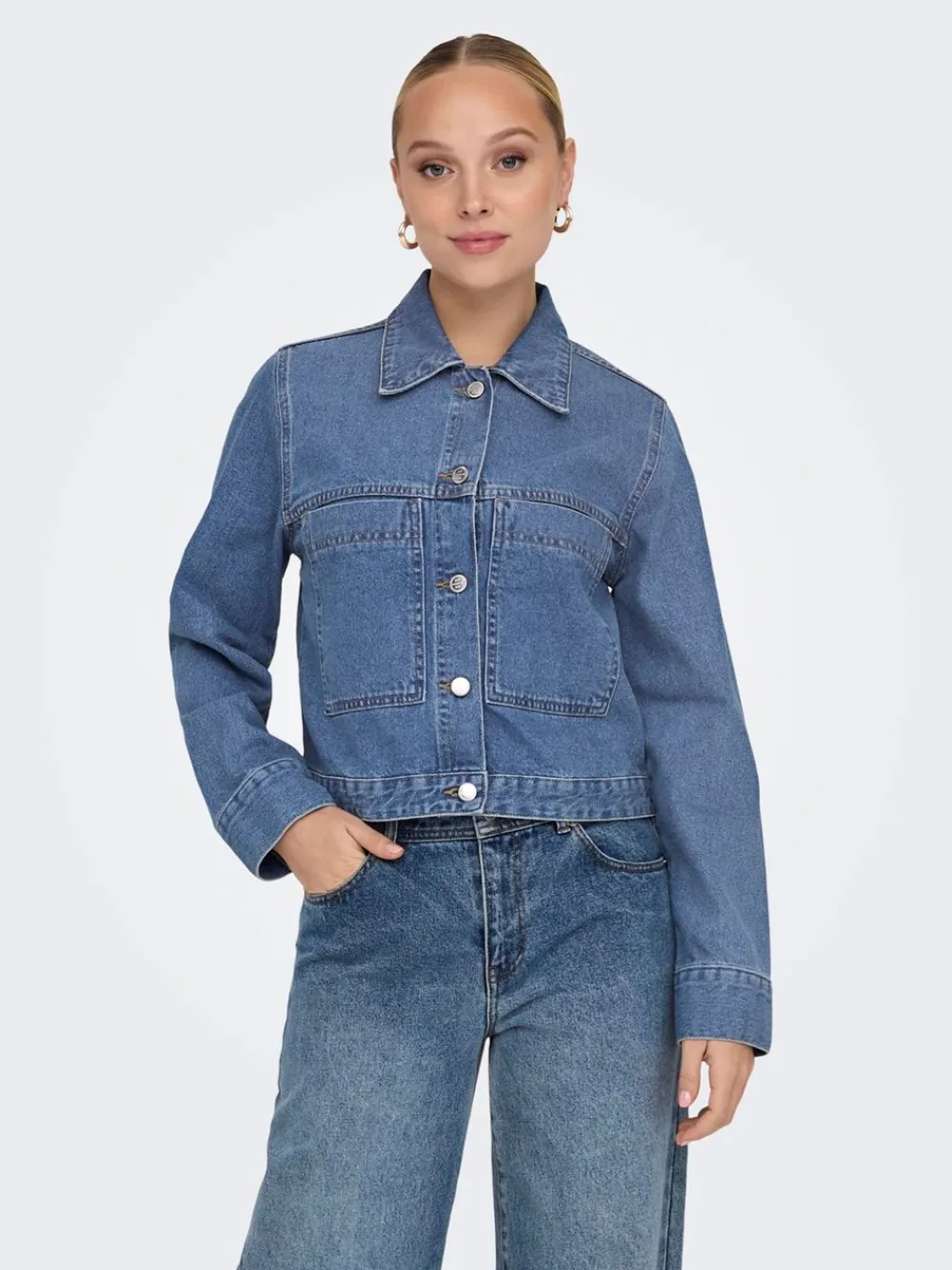 Best Mica Pocket Denimjakke, , M Dame Jakker & Frakker
