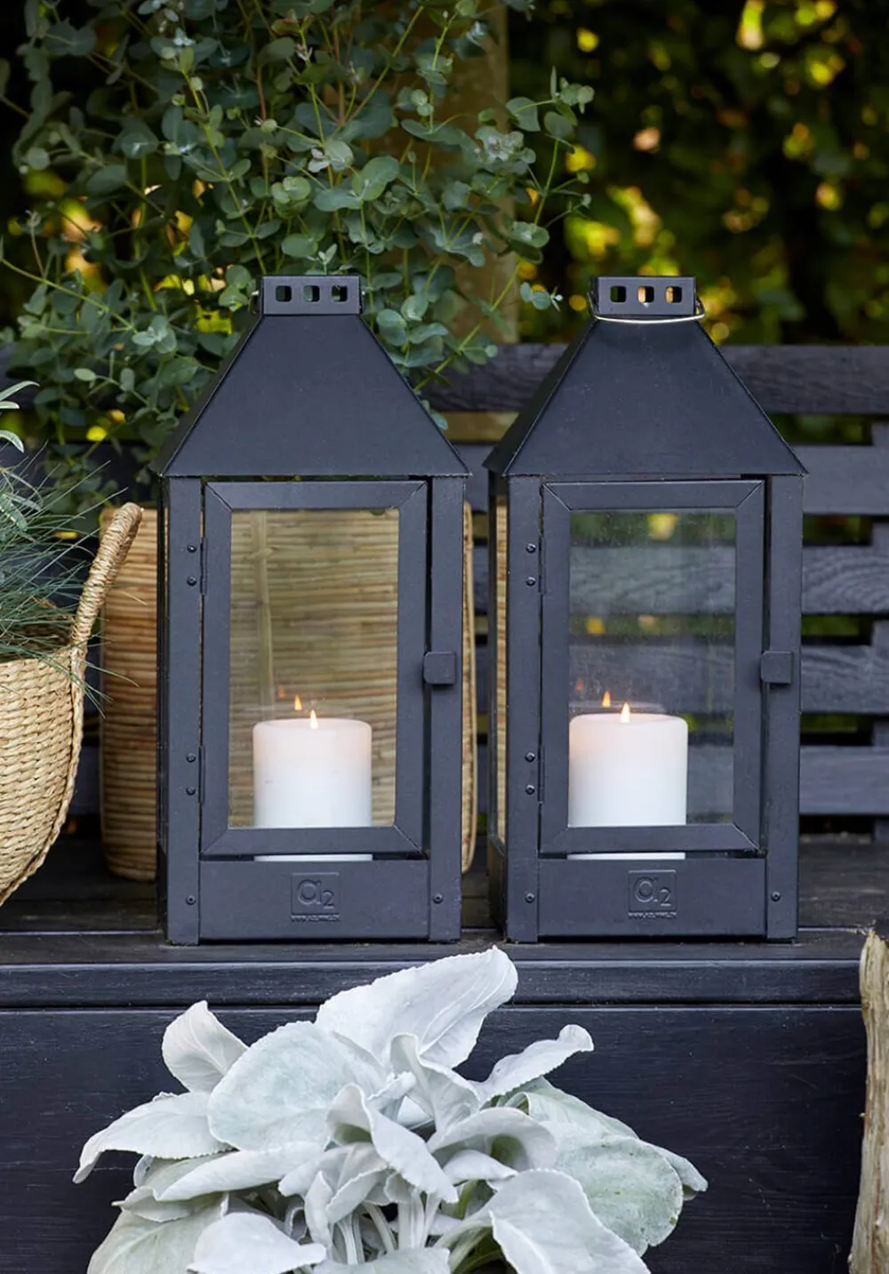 Outlet Midi Lanterne, , 19x42,5x19 cm Lanterner & Lyskæder