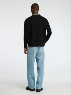 Online Mike Light Polo Cardigan, , XXL Cardigans