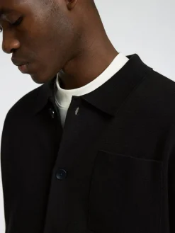 Online Mike Light Polo Cardigan, , XXL Cardigans