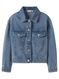 Clearance Mila Denim Jakke, , 146 cm Børn Overtøj