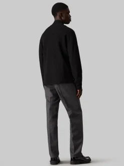 Best Milano Stitch Q-Zip Striktrøje, , XL Strik