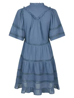 Neo Noir Milene S Voile Kjole, , 40-Dame Kjoler