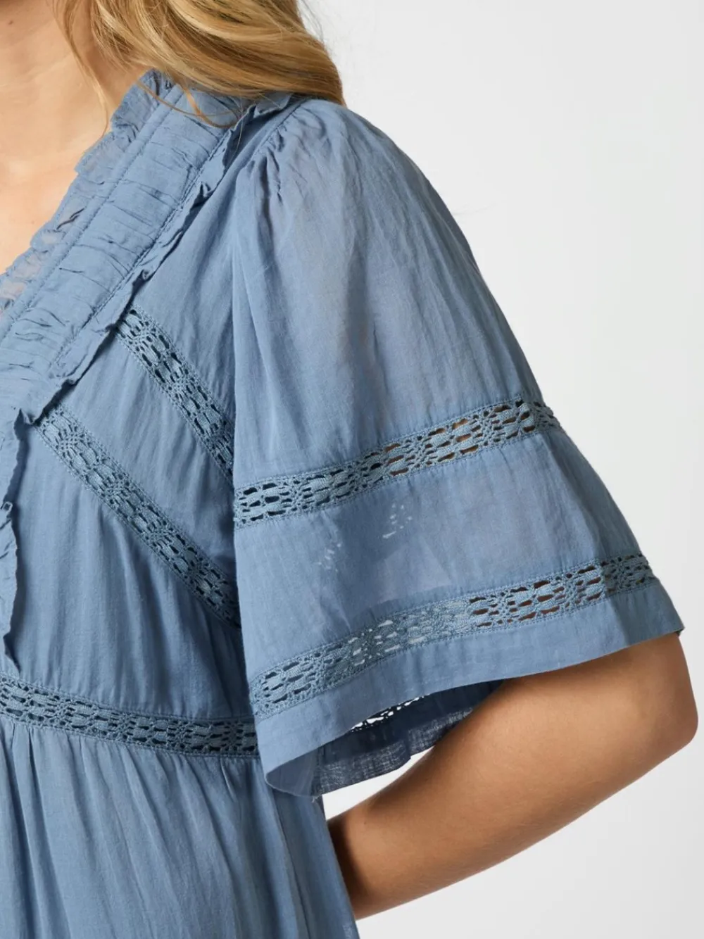 Neo Noir Milene S Voile Kjole, , 40-Dame Kjoler