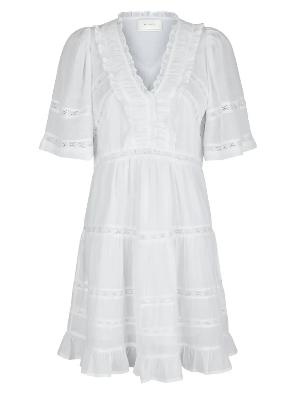 Neo Noir Milene S Voile Kjole, , 42-Dame Kjoler