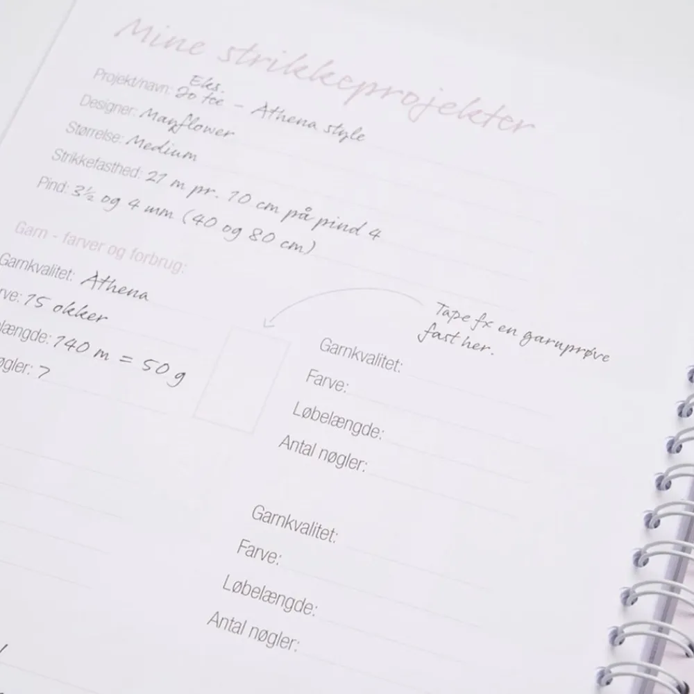 Mayflower Min Strikkejournal- Tilbehør