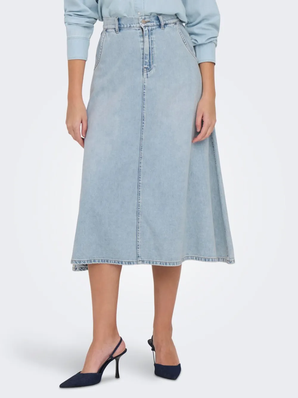 Discount Mindy Denimnederdel, , XS Dame Nederdele