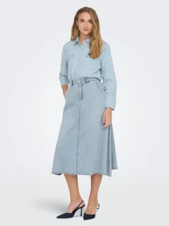 Discount Mindy Denimnederdel, , XS Dame Nederdele