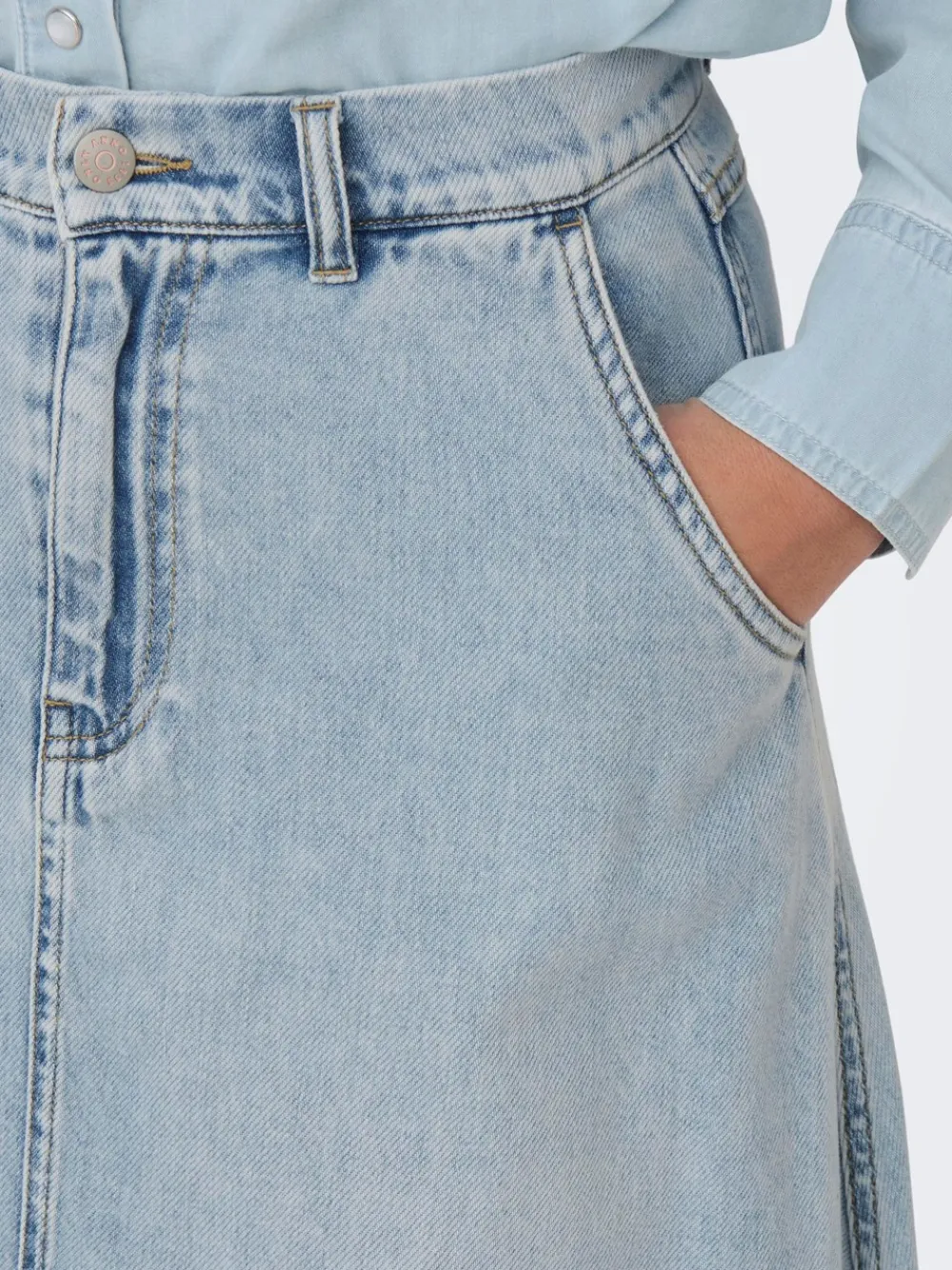 Discount Mindy Denimnederdel, , XS Dame Nederdele