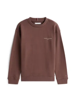 Tommy Hilfiger Mini Corp C-Neck Sweatshirt, , 164 cm-Børn Strik & Sweatshirts