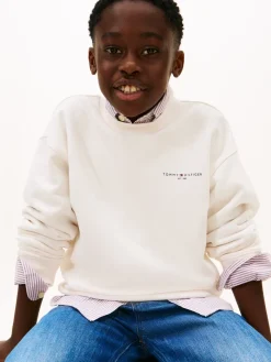 Hot Mini Corp C-Neck Sweatshirt, , 164 cm Børn Strik & Sweatshirts