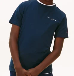 Tommy Hilfiger Mini Corp T-shirt, , 152 cm-Børn T-Shirts & Toppe