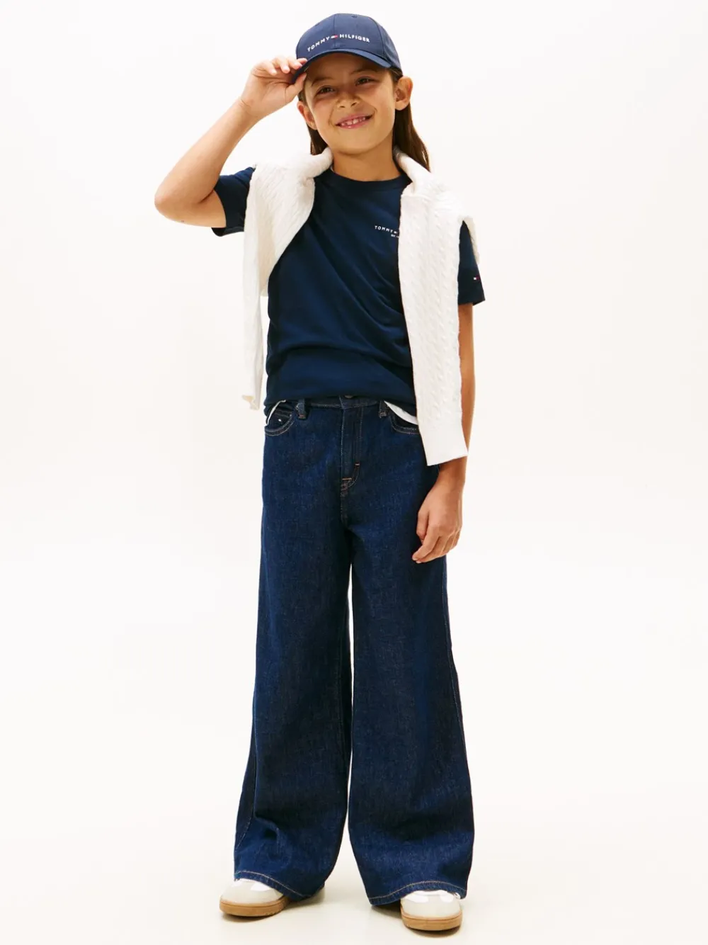 Tommy Hilfiger Mini Corp T-shirt, , 152 cm-Børn T-Shirts & Toppe