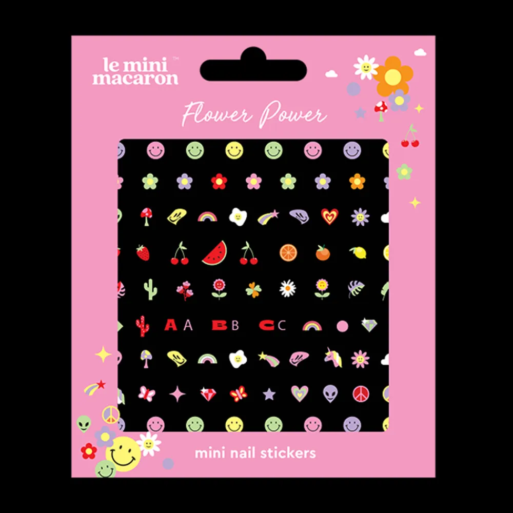 Le Mini Macaron Mini Nail Art Stickers,- Negle