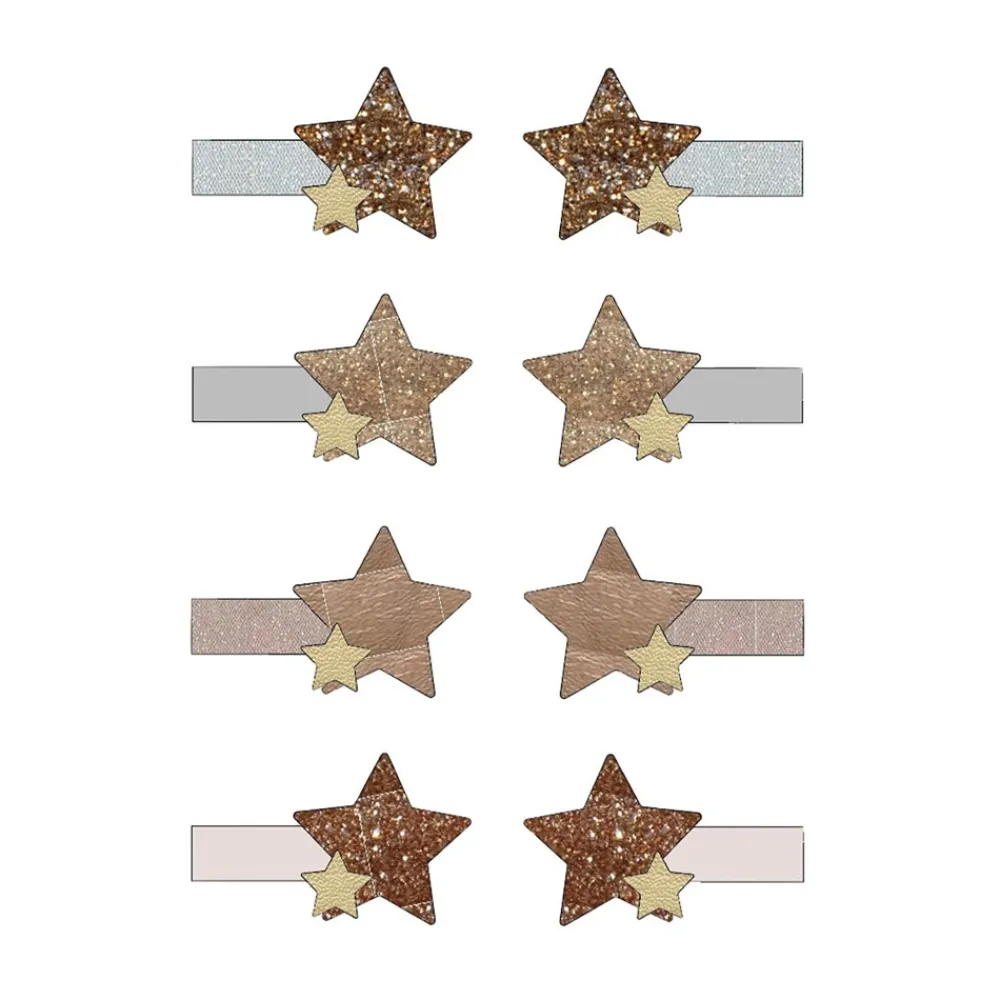 Mimi & Lula Mini Starry Shimmer 8-pak Hårclips-Børn Hårpynt