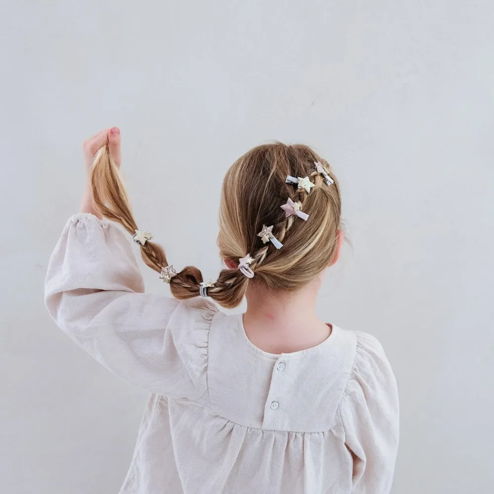 Mimi & Lula Mini Starry Shimmer 8-pak Hårclips-Børn Hårpynt