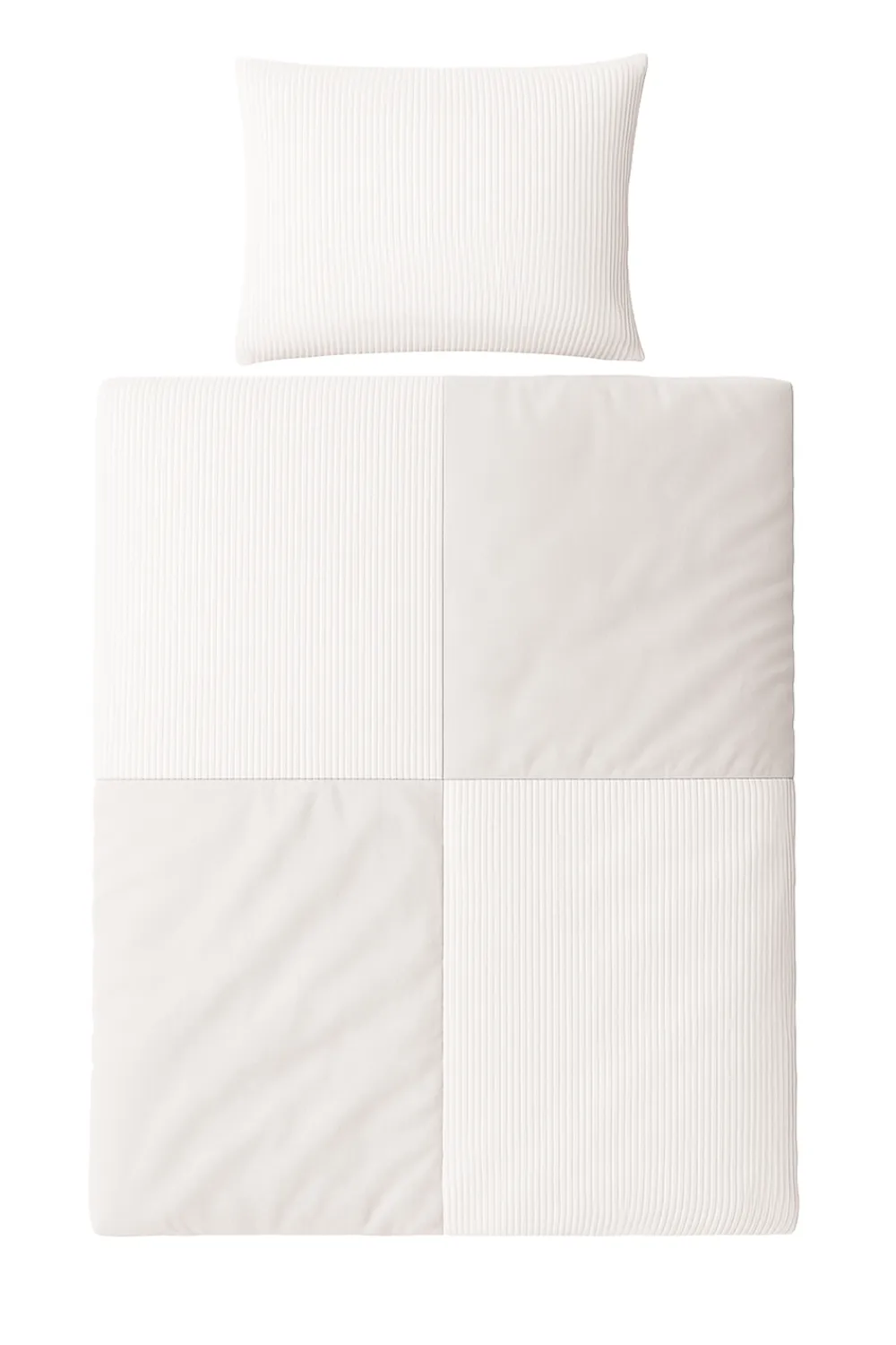Mini Stripe Patchwork Sengelinned, , 140x220 cm Soveværelse