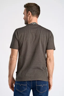Outlet Mini Striped O-Neck T-shirt, , XXL T-Shirts & Poloer