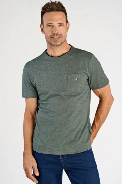 Outlet Mini Striped O-Neck T-shirt, , L T-Shirts & Poloer