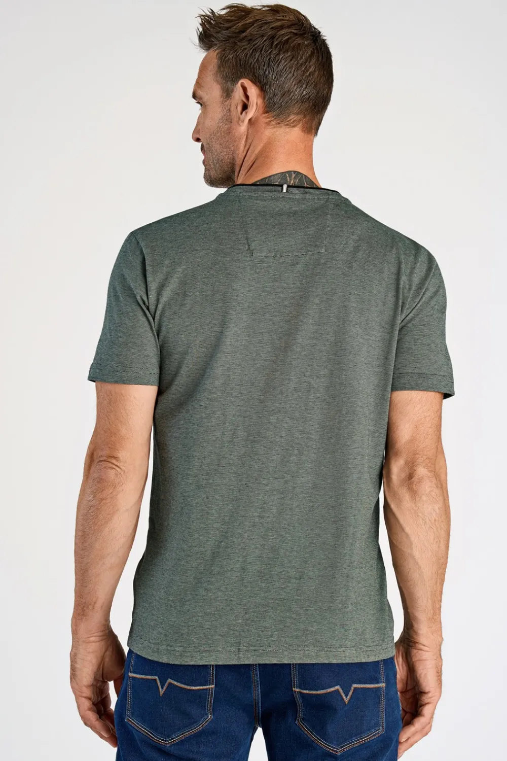 Outlet Mini Striped O-Neck T-shirt, , L T-Shirts & Poloer