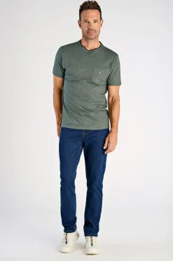 Outlet Mini Striped O-Neck T-shirt, , L T-Shirts & Poloer