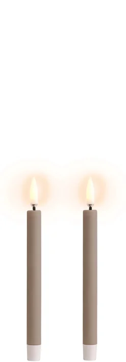 Hot Mini Taper 2-pak LED-lys Lysestager & Lys|Led Lys