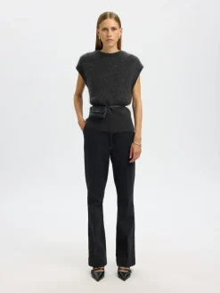 Outlet Mira Mohair Strikvest, , L Dame Veste