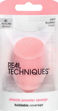 Real Techniques Miracle Powder Sponge- Makeupbørster