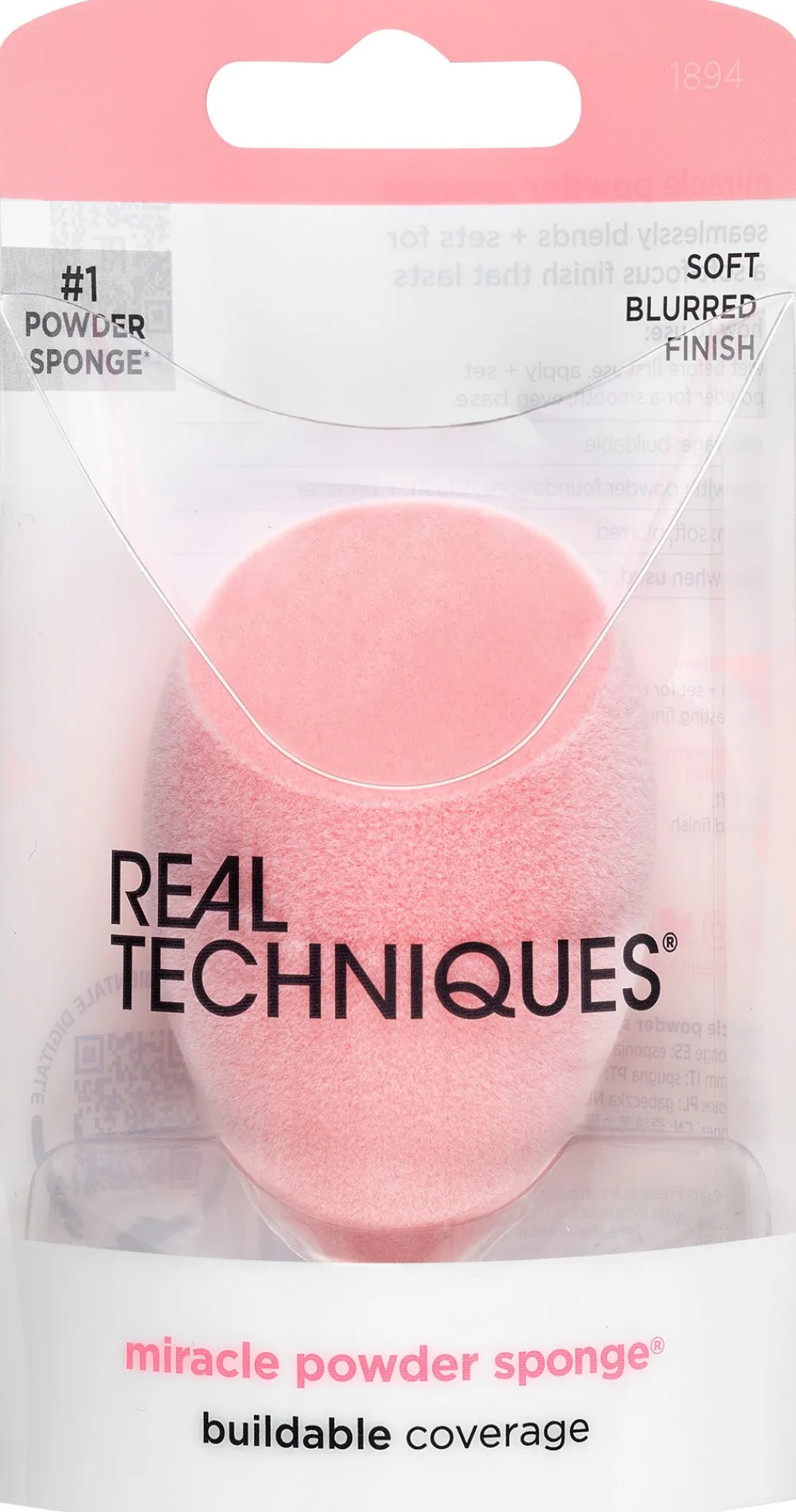 Real Techniques Miracle Powder Sponge- Makeupbørster