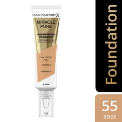 Max Factor Miracle Pure Skin-Improving Foundation,- Ansigt