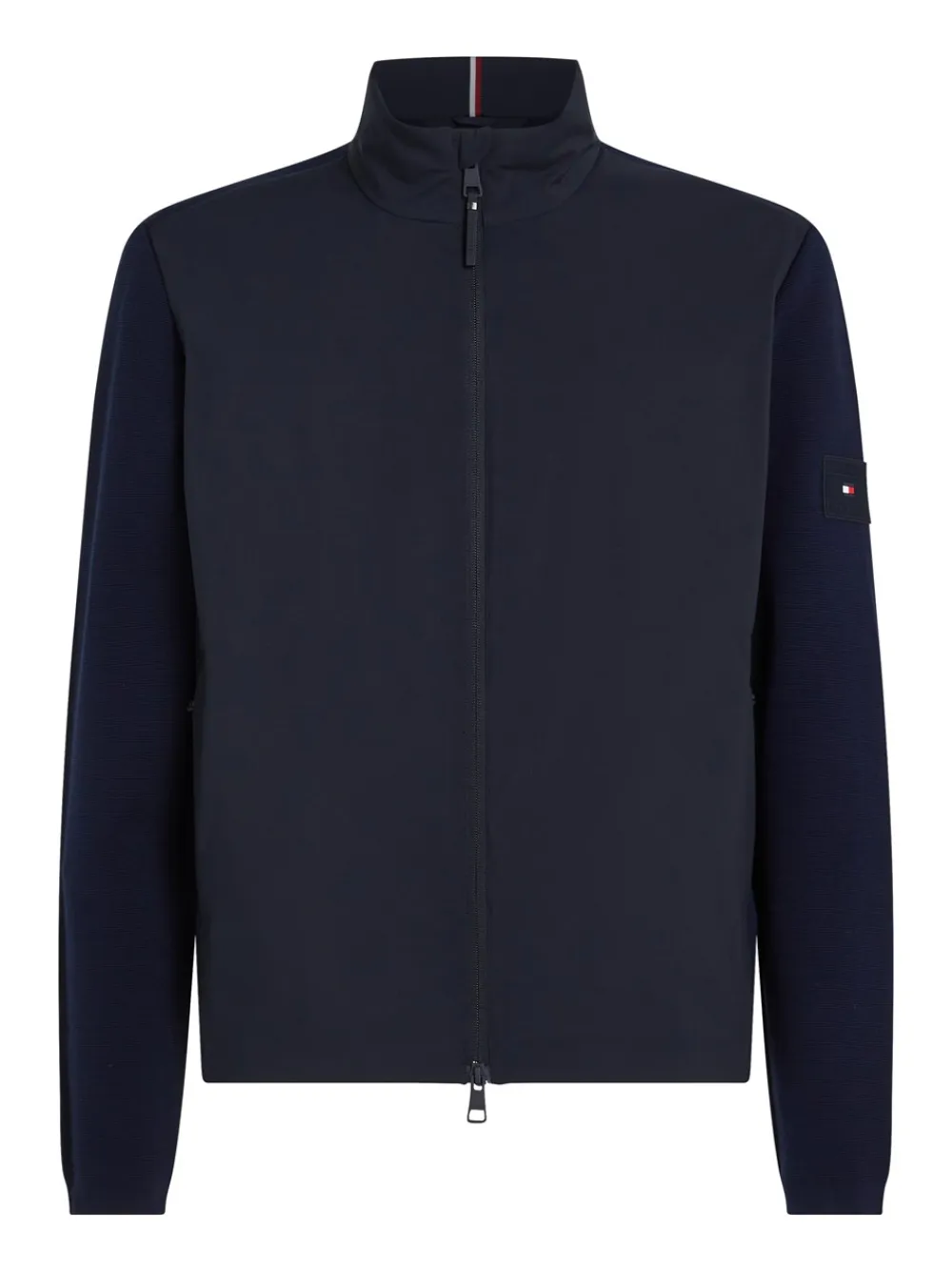 Tommy Hilfiger Mixed Media Zip Sweatshirt, , 3XL- Sweatshirts & Trøjer