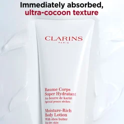 Clarins Moisture-Rich Body Lotion, 400 ml- Skarp Pris|Kropspleje