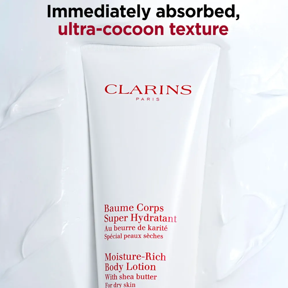 Clarins Moisture-Rich Body Lotion, 400 ml- Skarp Pris|Kropspleje