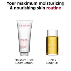 Clarins Moisture-Rich Body Lotion, 400 ml- Skarp Pris|Kropspleje