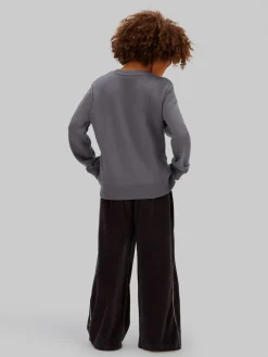 Clearance Mono Mini Badge Sweatshirt, , 152 cm Børn Strik & Sweatshirts