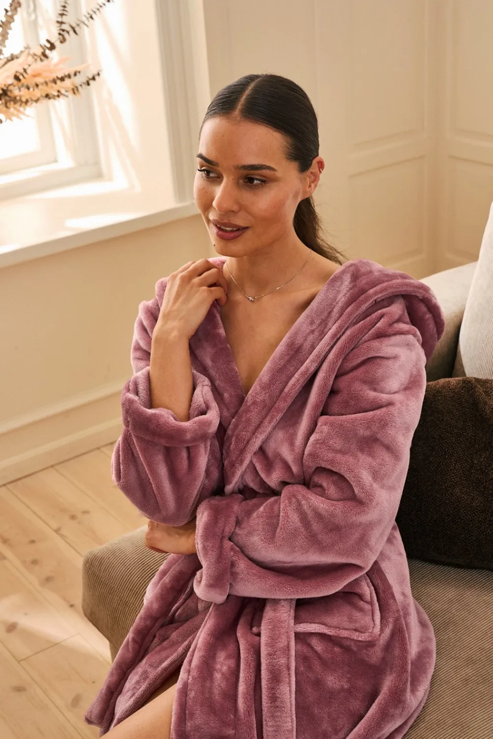 Decoy Morgenkåbe, , M-Dame Loungewear