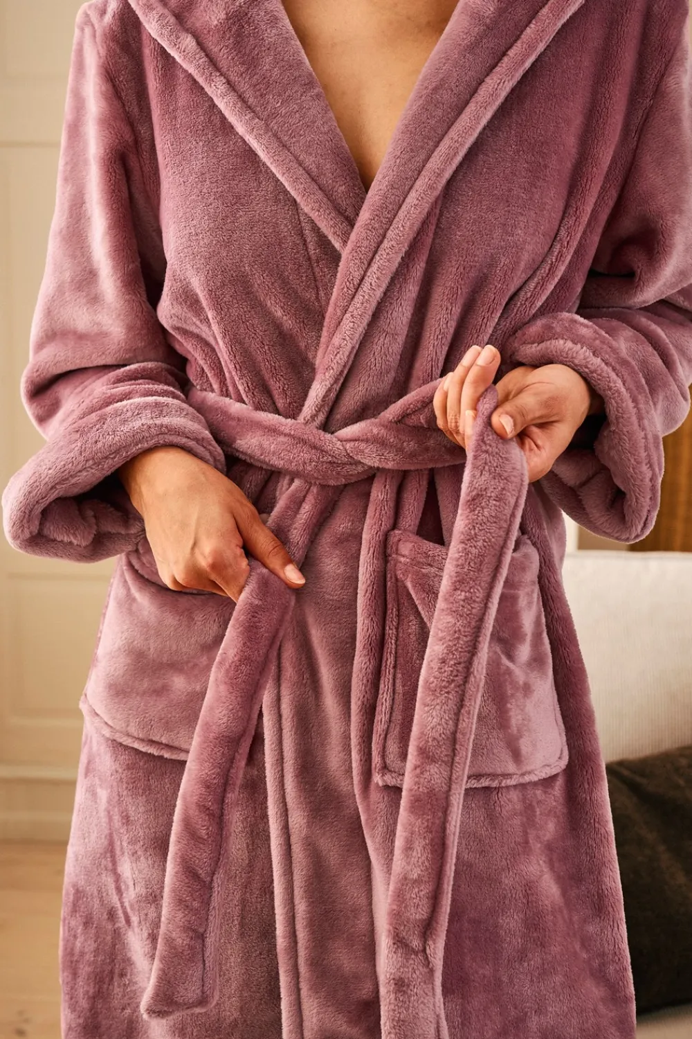 Decoy Morgenkåbe, , M-Dame Loungewear