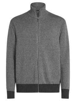 Sale Mouline Zip Thru Striktrøje, , S Strik|Cardigans