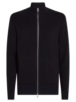 Hot Mouline Zip Thru Striktrøje, , S Strik|Cardigans