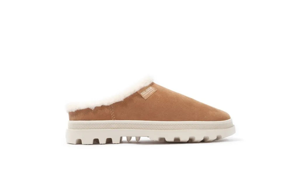 Palladium Mule Warm Sko, , 38-Dame Flade Sko