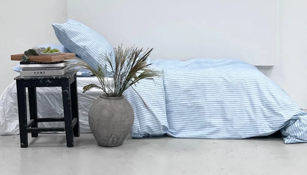OMHU Multi Stripe Sengelinned, , 140x220 cm- Soveværelse