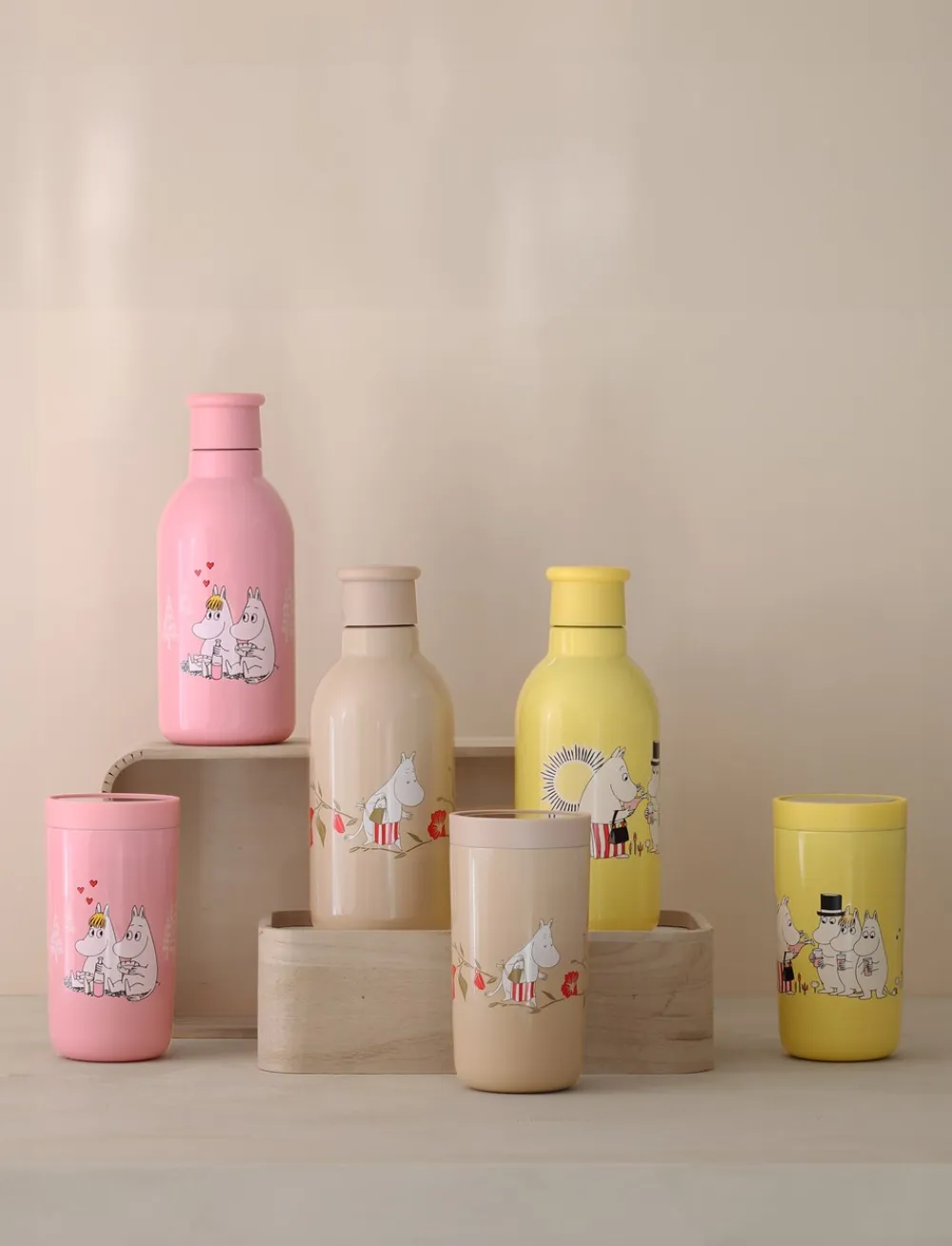 Stelton Mumi To Go Click Kop, Moominmamma's Tea Party, 200 ml- Opbevaring